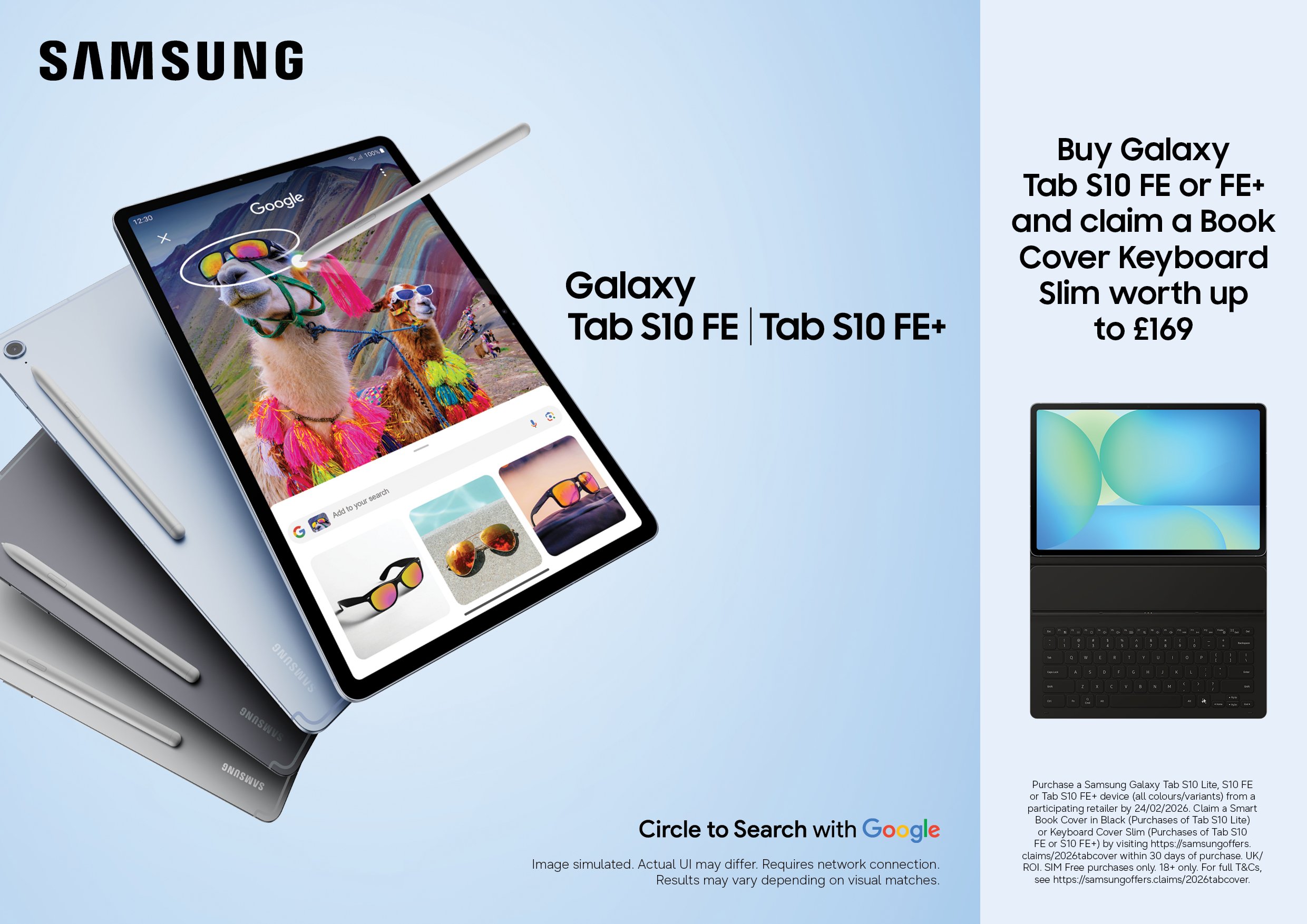 5099850 Samsung MX - Tab S10 FE GWP Landscape 420x297mm