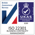 ISO 22301 Business Continuity Managment