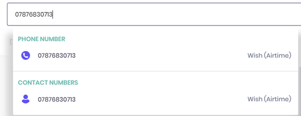 username