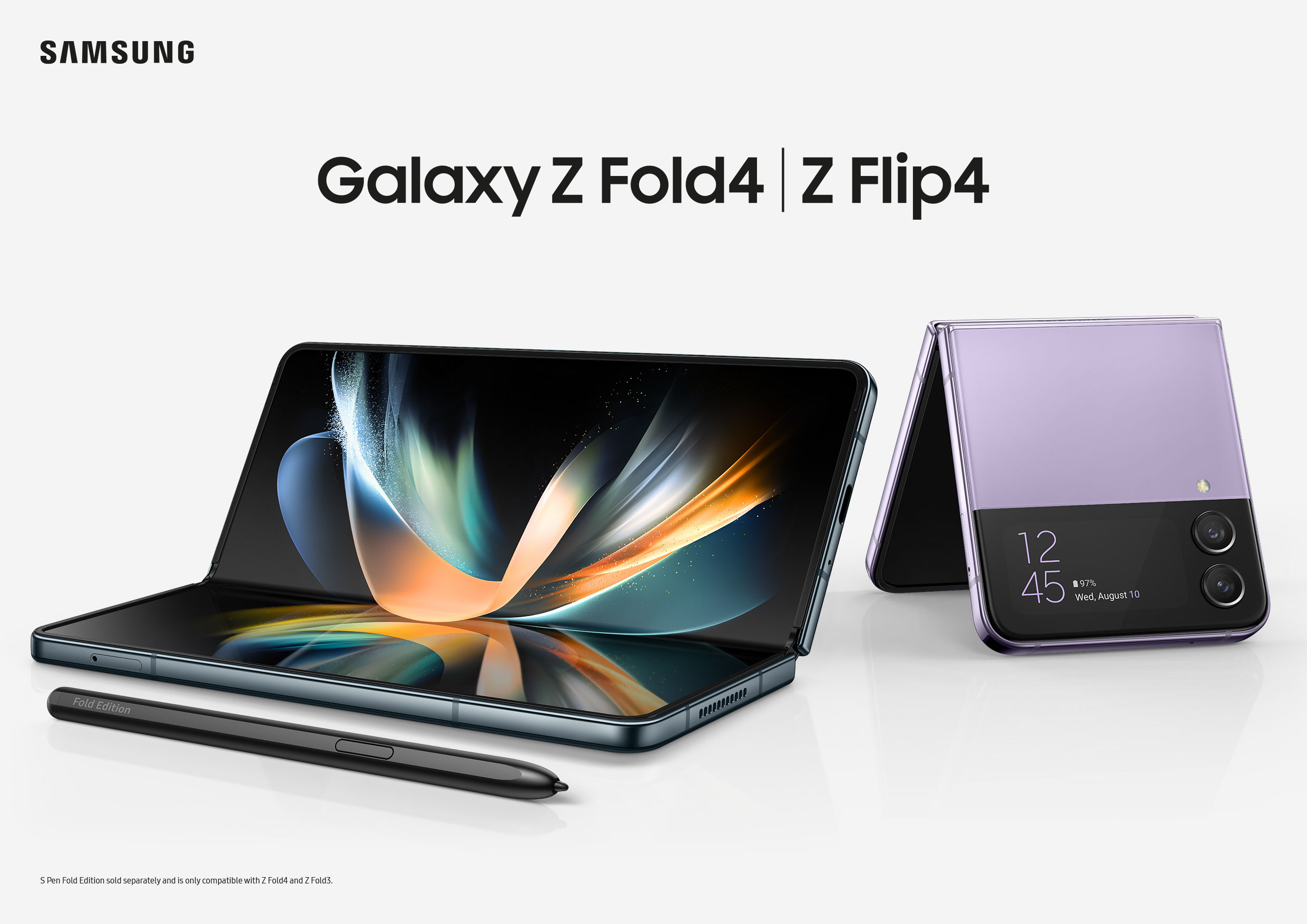 Meet the flexible, foldable Samsung Galaxy Z Fold4 and Z Flip4