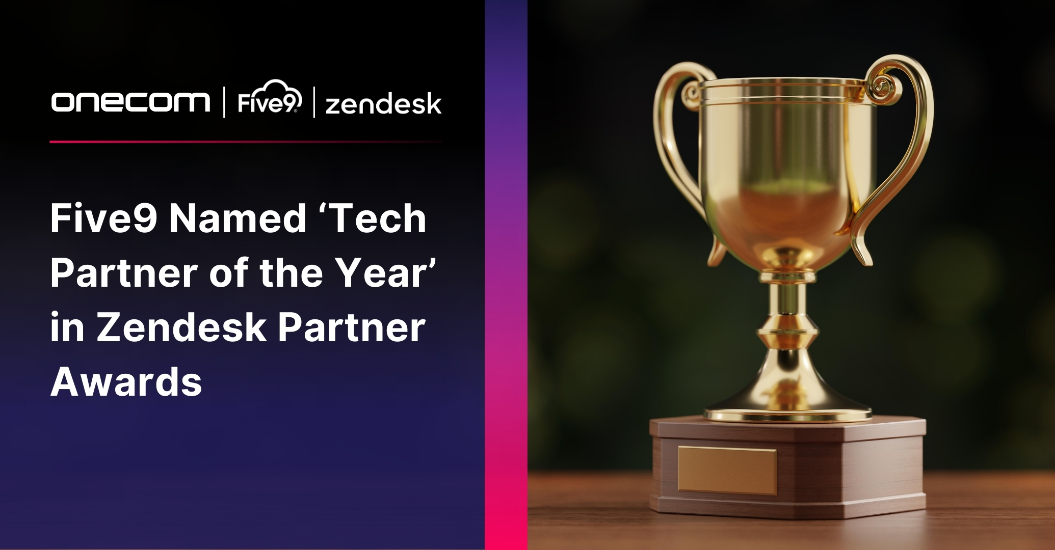 Unleashing the Power of Integration: Five9 Wins Zendesk Tech Partner Award