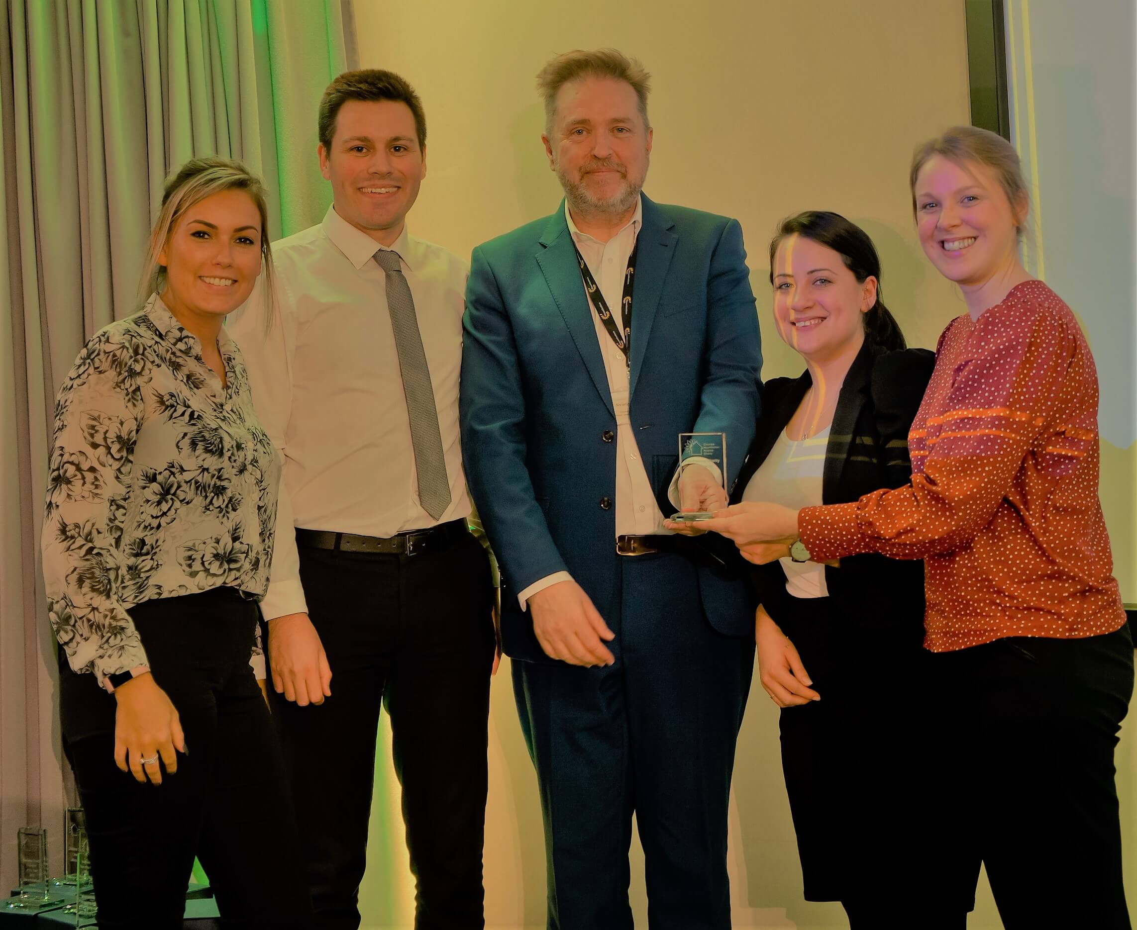 Onecom honoured for raising thousands of pounds for Charity