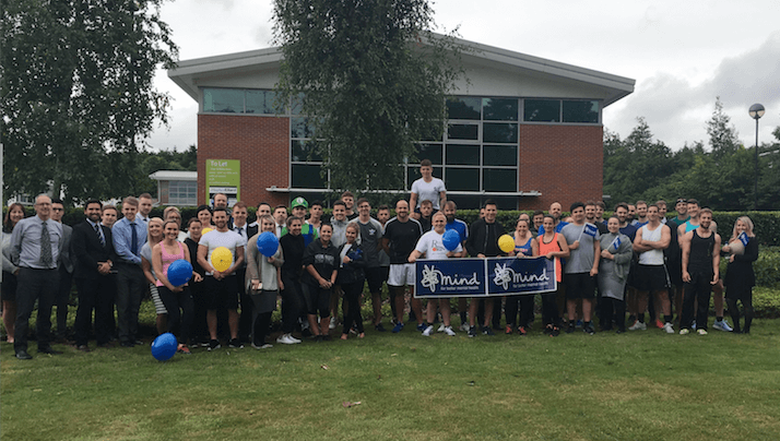 Onecom staff help raise over £2,000 for MIND with charity run