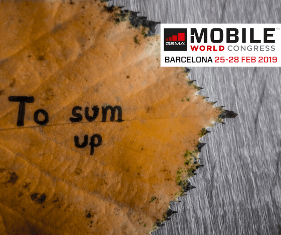 Fold away your phones – it’s a wrap for MWC 2019 – Onecom