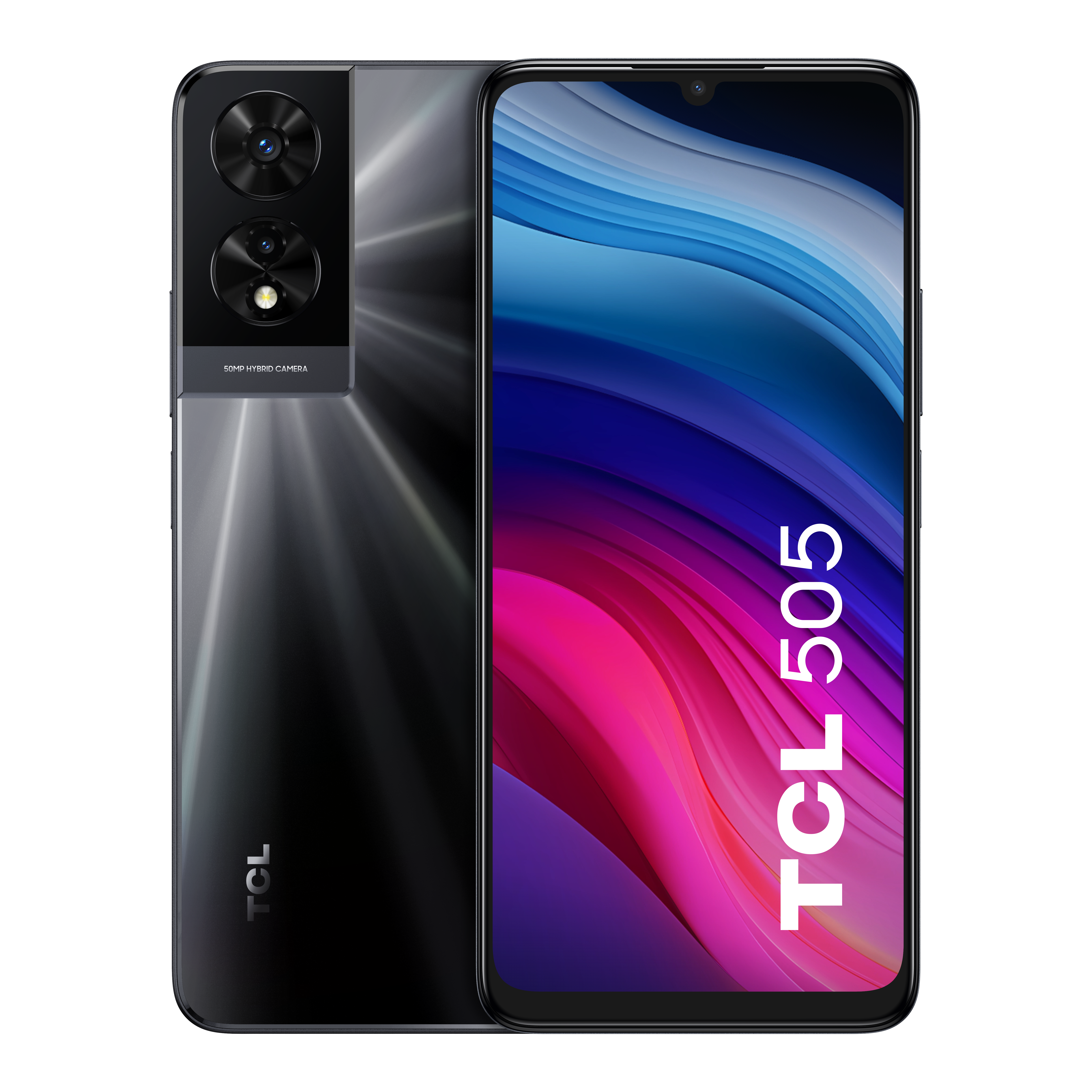 TCL ANT_TCL 505_Space Gray_Front & Back