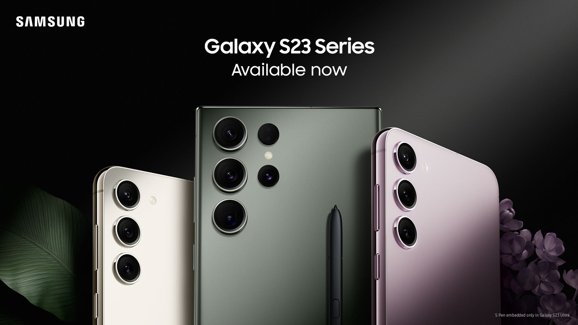 Introducing the Samsung Galaxy S23 series